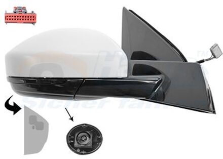 Land Rover Buitenspiegel * HAGUS * 0259828