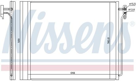 Land Rover Condensator, airconditioning 940343