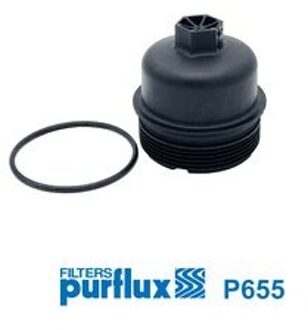 Land Rover Deksel, oliefilterbehuizing P655