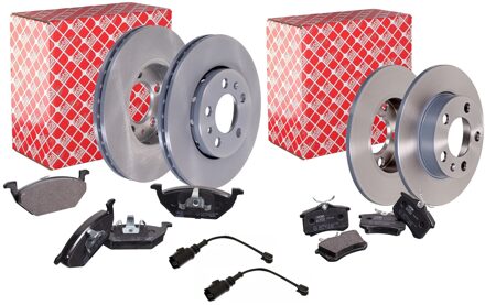 Land Rover Febi Remschijven + Remblokken Combi Deal PF0900080