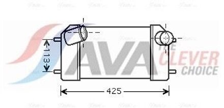 Land Rover Intercooler, inlaatluchtkoeler AUA4181
