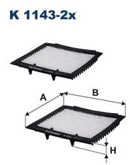 Land Rover Interieurfilter K11432x