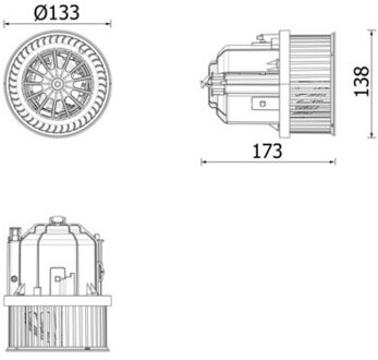 Land Rover Interieurventilatie AB337000P