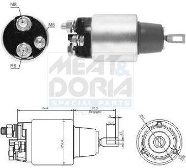 Land Rover Magneetschakelaar, startmotor 46313