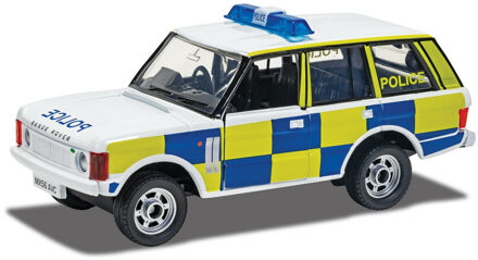 Land Rover Modelauto/speelgoedauto Land Rover Range Rover politie schaal 1:24/12 x 5 x 5 cm