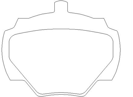 Land Rover Remblokken set 2034402