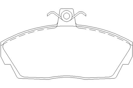 Land Rover Remblokken set 2151504