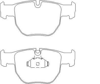 Land Rover Remblokken set 2339703
