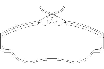 Land Rover Remblokken set 2345201