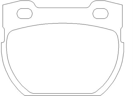 Land Rover Remblokken set 2347101