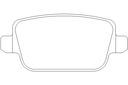 Land Rover Remblokken set 2453701