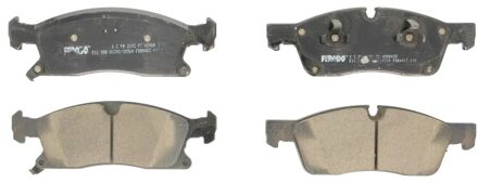 Land Rover Remblokken set FDB4432