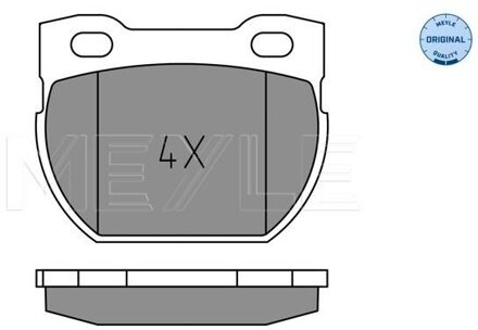 Land Rover Remblokkenset, schijfrem 0252347118
