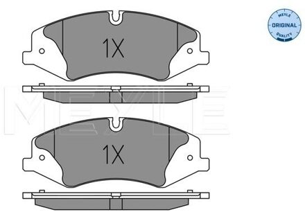 Land Rover Remblokkenset, schijfrem 0252502119