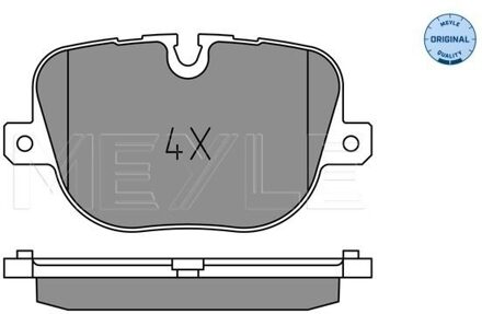 Land Rover Remblokkenset, schijfrem 0252508517