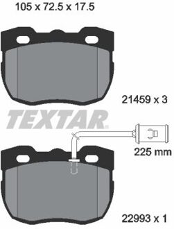 Land Rover Remblokkenset, schijfrem 2145905