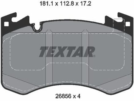 Land Rover Remblokkenset, schijfrem 2685601