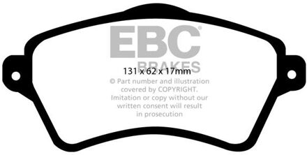 Land Rover Remblokkenset, schijfrem DP1352