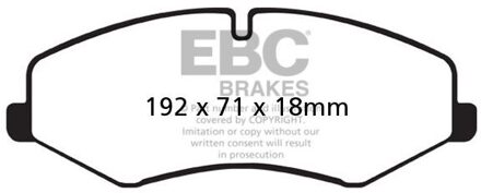 Land Rover Remblokkenset, schijfrem DPX2060