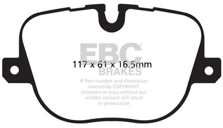 Land Rover Remblokkenset, schijfrem DPX2068