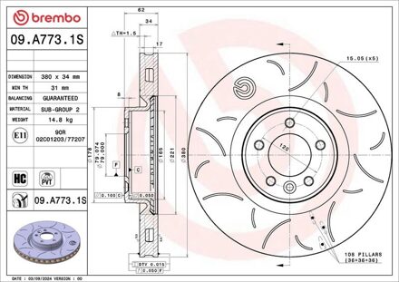 Land Rover Remschijf 09A7731S