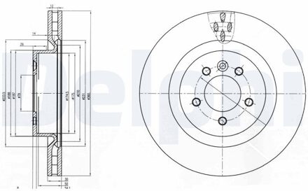 Land Rover Remschijf BG9007C