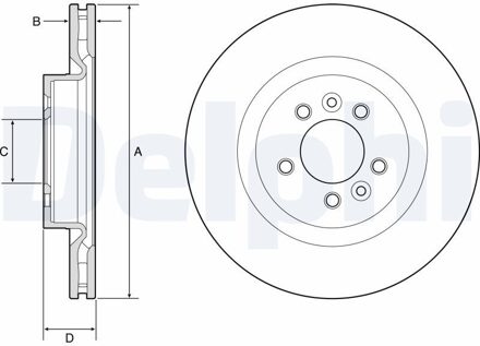Land Rover Remschijf BG9204C