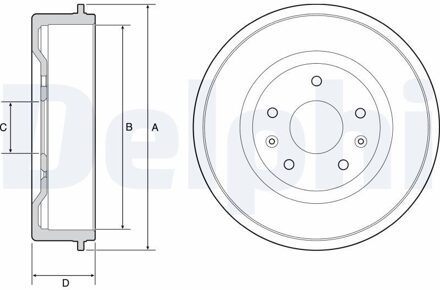 Land Rover Remtrommel BF513