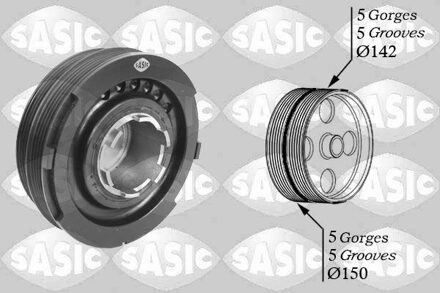 Land Rover Riemschijf, krukas 2156038