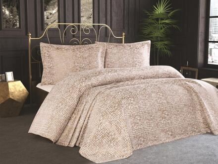 Land Van Bruidsschat Elmira Bed Cover Cappucino