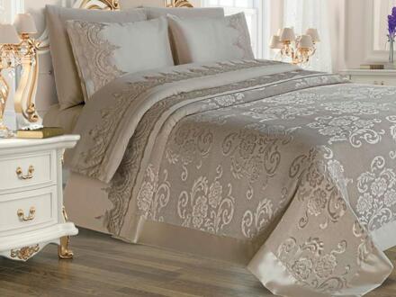 Land Van Bruidsschat Violet Pike Tackle 6 Stuk Cappucino