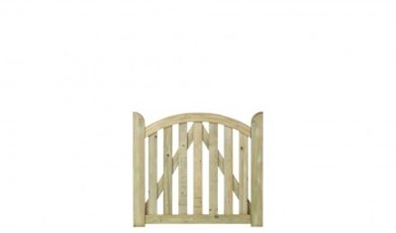 Landelijk Tuinpoort Ligno 100 x 88/85 CM Black