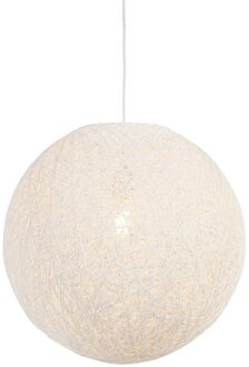 Landelijke hanglamp wit 45 cm - Corda