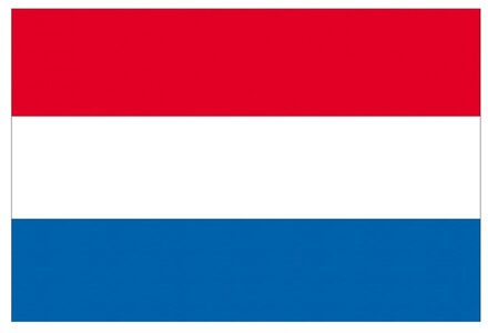 Landen thema vlag Nederland 90 x 150 cm feestversiering