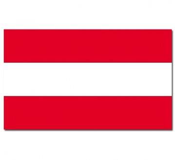 Landen thema vlag Oostenrijk 90 x 150 cm