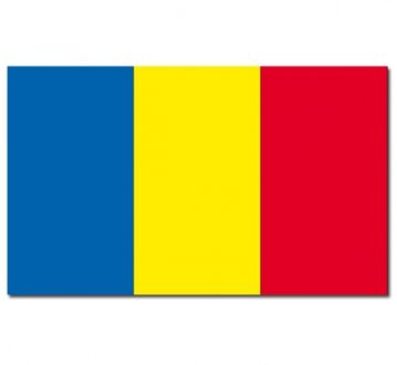Landen thema vlag Roemenie 90 x 150 cm