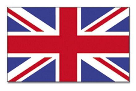 Landen thema vlag Union Jack Engeland 90 x 150 cm feestversiering