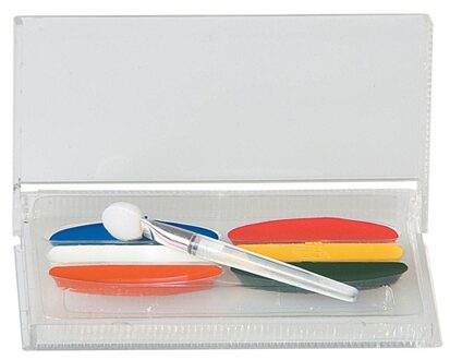 Landen vlag kleuren schmink setje