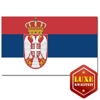 Landen vlag van Servie