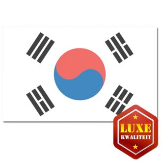 Landen vlag van Zuid Korea
