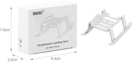 Landing Gear Voor Dji Mavic Mini Drone Quick Release Voeten Uitbreiding Veiligheid Hoogte Extender Been Accessoire landen uitrusting C