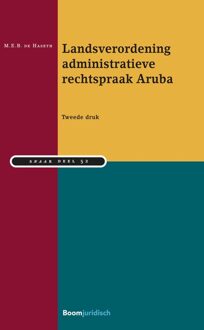 Landsverordening administratieve rechtspraak Aruba - M.E.B. de Haseth - ebook