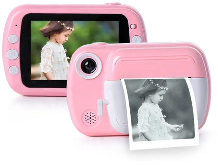 Landzo Hot Digital SLR Camera for Kids,1080p 12.0Million Pixels Thermal Instant Print Photo Toys Camera Video Children Toy Gift