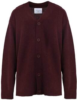 Lang kasjmier-mix vest Florence  bordeaux - One Size,