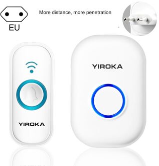 Lange Afstand Vier-Niveau Volume Aanpassing Meerdere Polyfone Muziek Deurbel Draadloze Deurbel Smart Afstandsbediening Deurbel