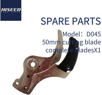 Lange Bereiken Elektrische Snoeischaar 45Mm En 35Mm Snijden, Dubbel Gebruik Hoogtes 48mm complete blades