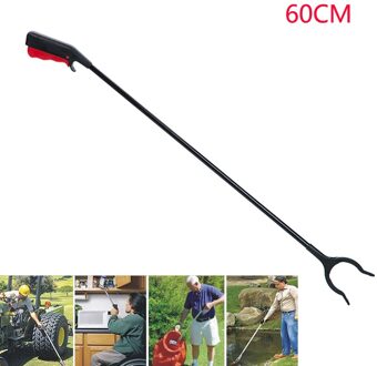 Lange Bereiken Pick Up Vuilnis Stok Helpende Hand Uitbreiding Arm Extension Tool Trash Mobiliteit Clip Grab Claw Huis Tuin Gereedschap 60cm