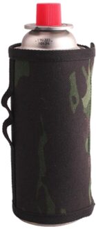 Lange Gas Bus Cover Protector Camping Brandstoftank Beschermende Opbergtas diep camouflage