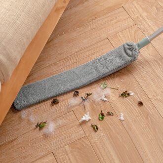 Lange Handvat Afneembare Schoonmaken Stofdoek Bodem Kloof Borstel Microfiber Dust Cleaner Vegen Stoffige Magic Microvezel Duster