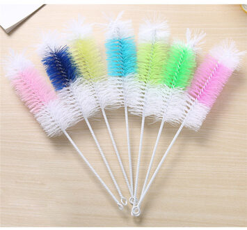 Lange Handvat Flexibele Fles Borstel Fles Thuis Keuken Lange Steel Borstel Fles Cup Glazen Wassen Schoonmaken Cleaner #4A9